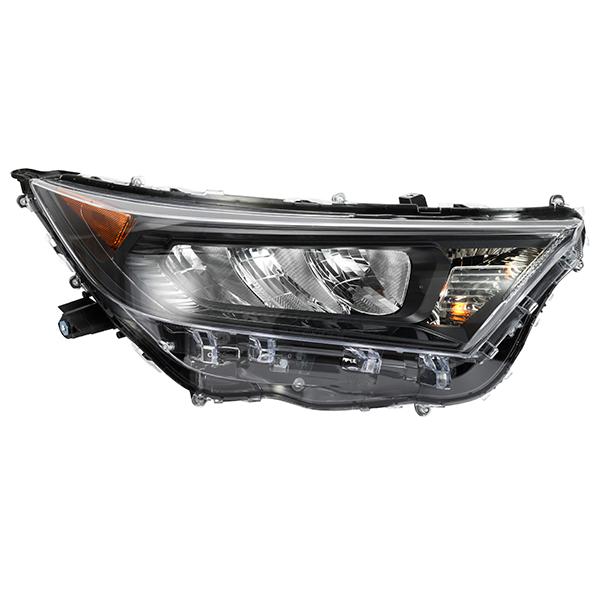 RAV4 50系後期ハイブリッド　ヘッドライト左右セット USトヨタ純正 ヘッドライト ヘッドランプ LED仕様 左右セット ブラック