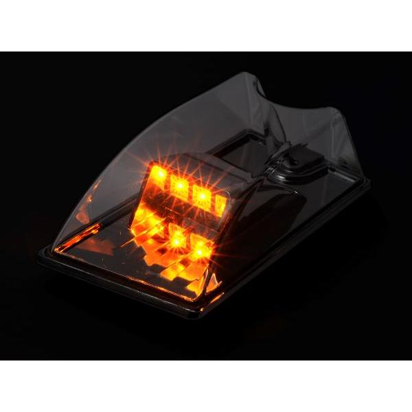 クリスタル LEDルーフマーカーランプ クローム 前後10個セット