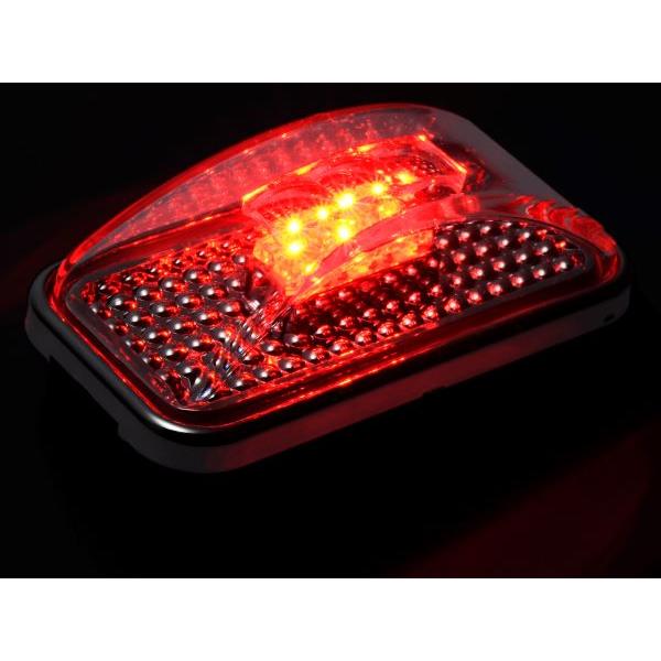 クリスタル LEDルーフマーカーランプ クローム 前後10個セット