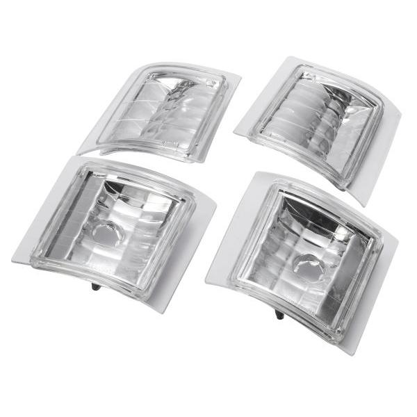 コーナーライト コーナーランプ 左右セット 4PC V2 クリスタル