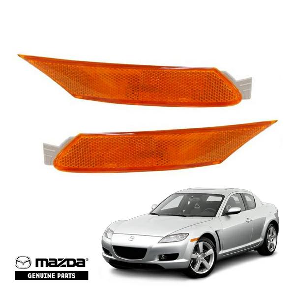 [未開封] USDM マツダ 純正 RX-8 ウインカー 左右 前期 USマツダ純正 RX-8 RX8 前期 SE3P US仕様 フロント サイドウインカー