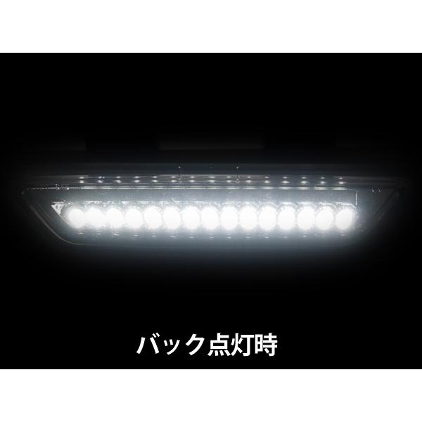 LED バックランプ&リアフォグランプ バックフォグ ブレーキランプ スモールランプ クローム 白 ホワイト 赤 レッド フォード マスタング｜californiacustom｜06