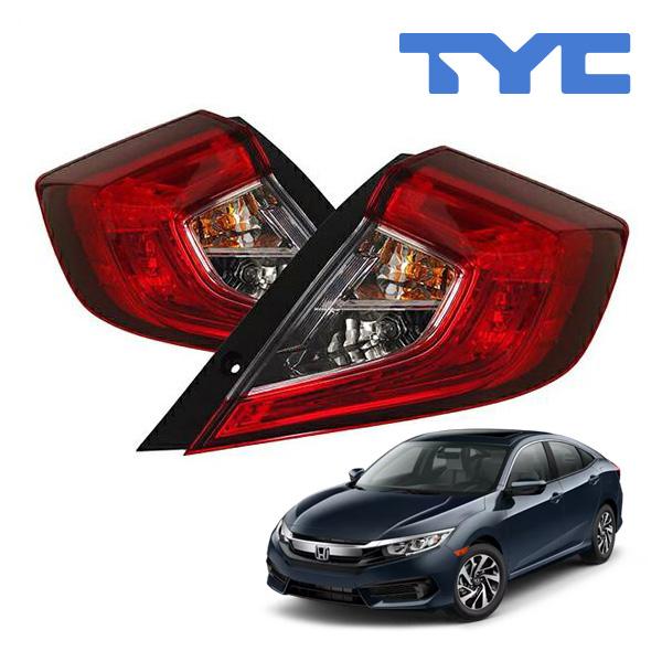 【USDM】FAシビック左テールセット FDシビックに TYC 正規品 ホンダ シビック セダン FC系 Type-R US仕様 北米仕様