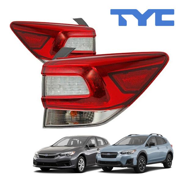 TYC 正規品 スバル XV GT系 インプレッサスポーツ 後期 テールランプ