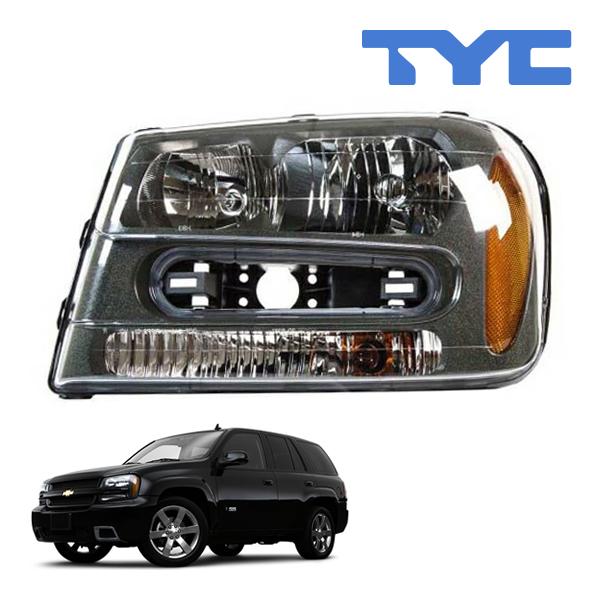トレイルブレイザーヘッドライト TYC 正規品 02-09y シボレー トレイルブレイザー ヘッドランプ ヘッド