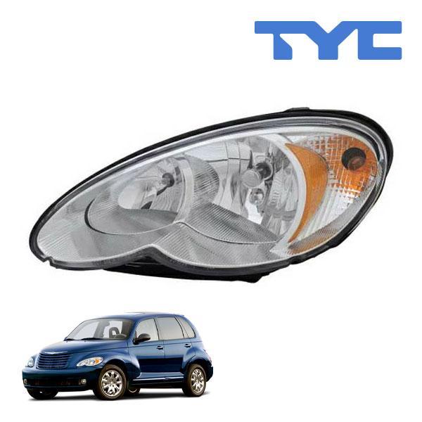 TYC 正規品 06-10y クライスラー PTクルーザー ヘッドランプ ヘッド 