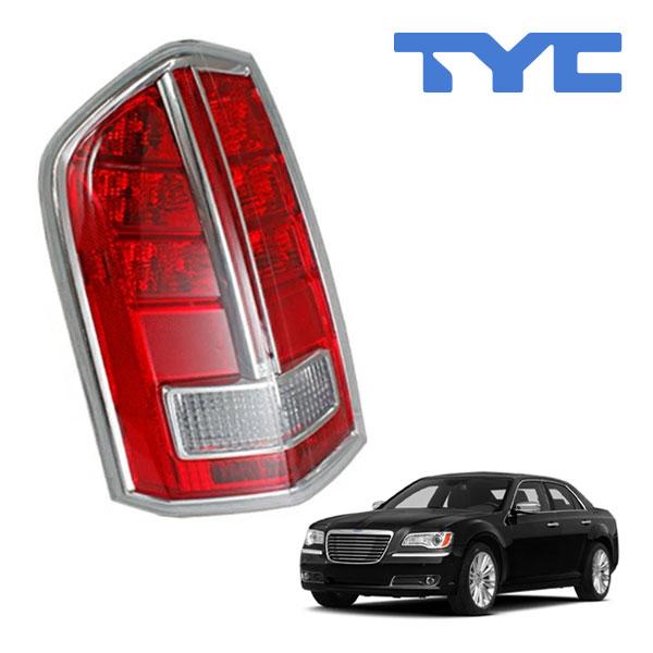 Chrer クライスラー　300/300C 左側　テールライト　電球付き TYC 正規品 12-14y クライスラー 300 テールランプ テールライト