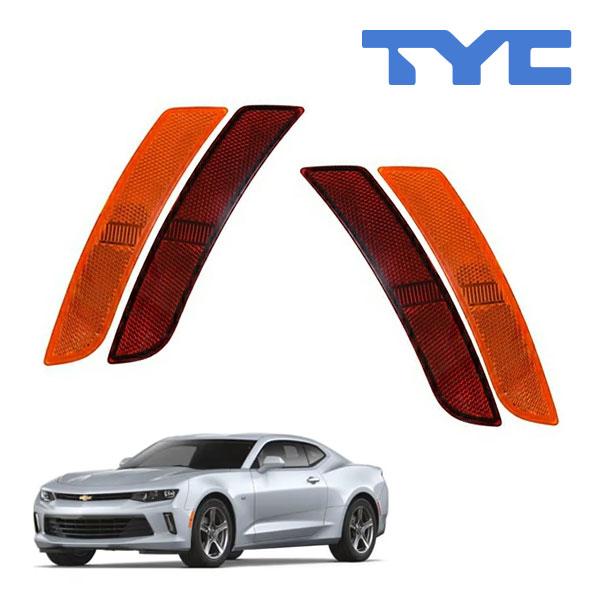 TYC 正規品 16-20y シボレー カマロ フロント リア セット USマーカー