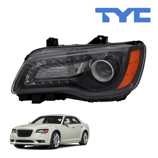 TYC 正規品 12-14y クライスラー 300 ハロゲンヘッドランプ ヘッド