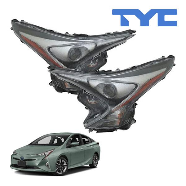 TYC 正規品 トヨタ プリウス 50系 前期 LED ヘッドランプ ヘッドライト