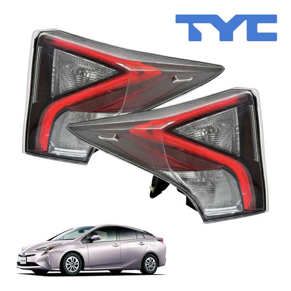 ★プリウス★ZVW55 50 前期ブレーキランプ左右テールライトフォグ付♪ TYC 正規品 トヨタ プリウス 50系 前期 ZVW50 ZVW51 ZVW55