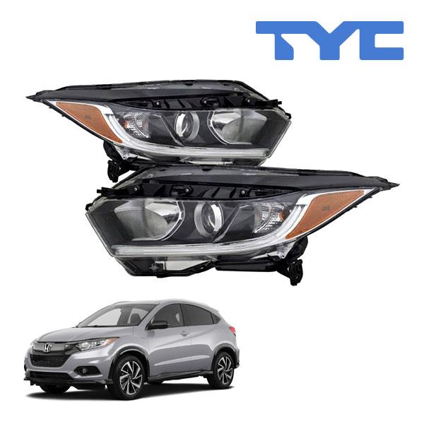 ヴェゼル　ヘッドライト TYC 正規品 ホンダ ヴェゼル HR-V RU系 US仕様 ハロゲンヘッドランプ