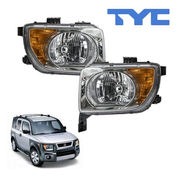 TYC 正規品 ホンダ エレメント YH系 US仕様 ハロゲンヘッドランプ