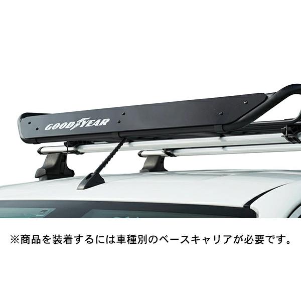 GOODYEAR 正規品 スチール ルーフラック MEGA PRO ルーフキャリア 