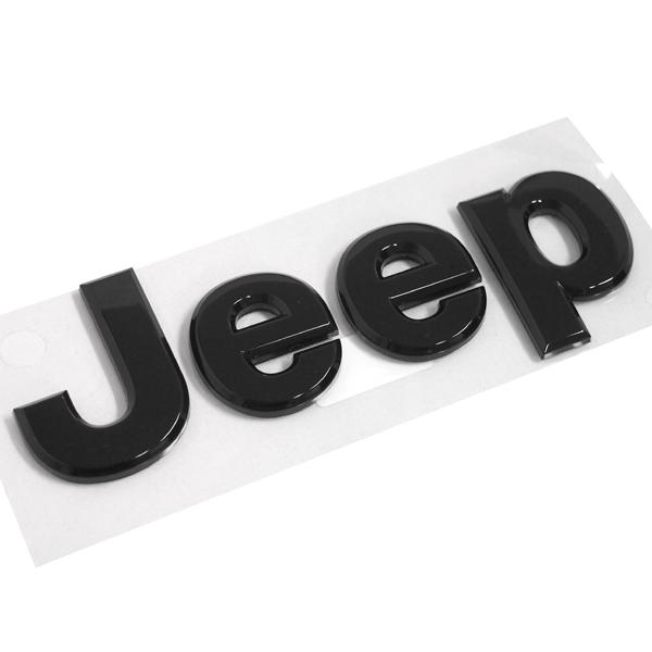 MOPAR純正エンブレム ジープ JEEPロゴ ブラック ラングラー グランド