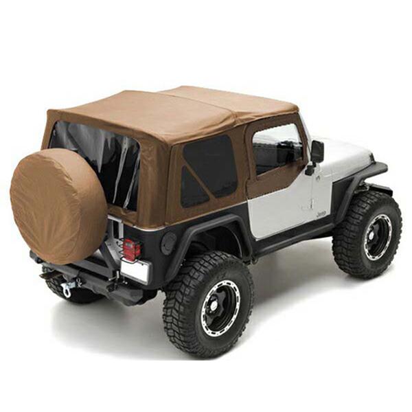 Smittybilt 正規品 ジープ 97-06y TJ ラングラー 純正ソフトトップ車用