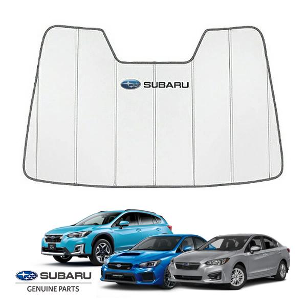 USスバル純正 専用設計 SUBARUロゴ入 サンシェード 吸盤不要