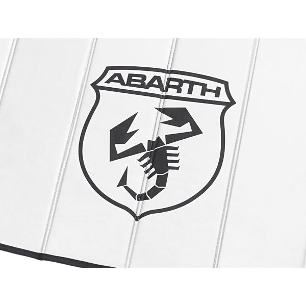 USフィアット純正 専用設計 ABARTH ロゴ入 サンシェード ケース USフィアット純正 専用設計 ABARTH ロゴ入 サンシェード ケース