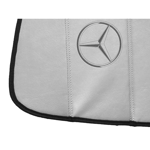 USベンツ純正 専用設計 Mercedes-Benz ロゴ入 サンシェード 吸盤不要