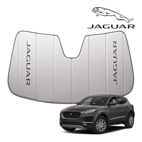 USジャガー純正 専用設計 JAGUAR ロゴ入 サンシェード 吸盤不要