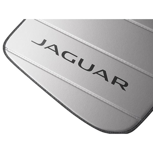 USジャガー純正 専用設計 JAGUAR ロゴ入 サンシェード 吸盤不要