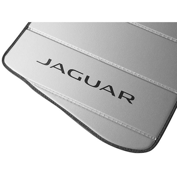 USジャガー純正 専用設計 JAGUAR ロゴ入 サンシェード 吸盤不要