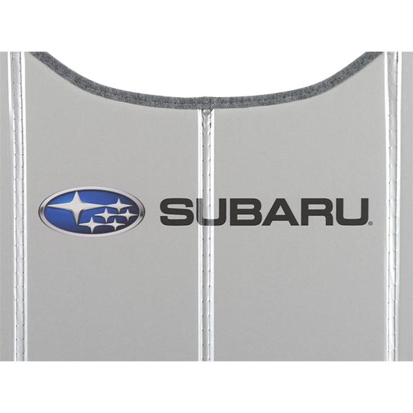 USスバル純正 専用設計 SUBARUロゴ入 サンシェード シルバー 吸盤不要