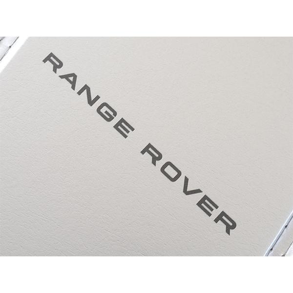 USランドローバー純正 専用設計 RANGE ROVER ロゴ入 サンシェード