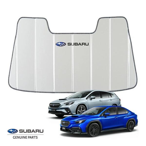 USスバル純正 専用設計 SUBARUロゴ入 サンシェード 吸盤不要