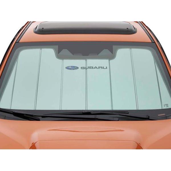 USスバル純正 専用設計 SUBARUロゴ入 サンシェード 吸盤不要