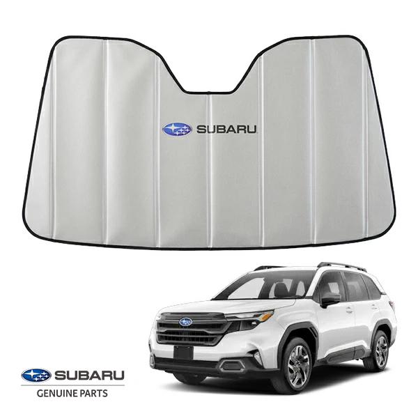 USスバル純正 フォレスター SL系 専用設計 SUBARUロゴ入 サンシェード