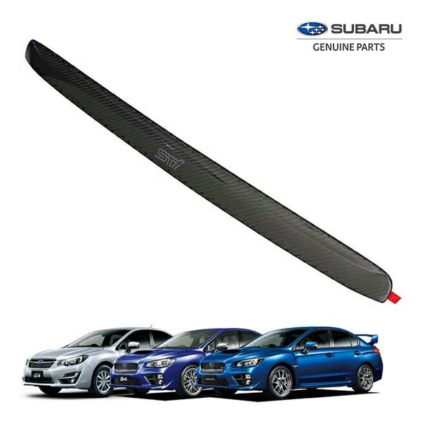 スバル wrx sti GRB インプレッサ リアゲートガーニッシュ　カーボン USスバル純正 WRX STI S4 VAB VAG用 インプレッサ GJ系 リア