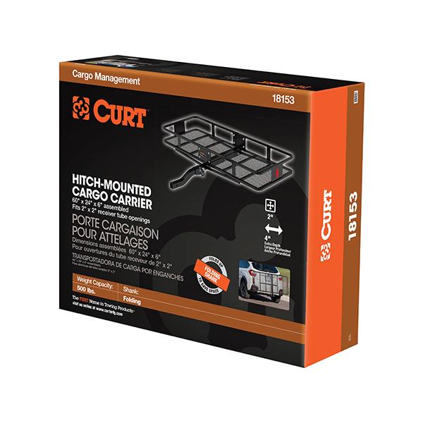【CURT 正規品】カーゴキャリア ヒッチカーゴ 折りたたみ式 CURT（車） 【CURT 正規品】カーゴキャリア ヒッチカーゴ