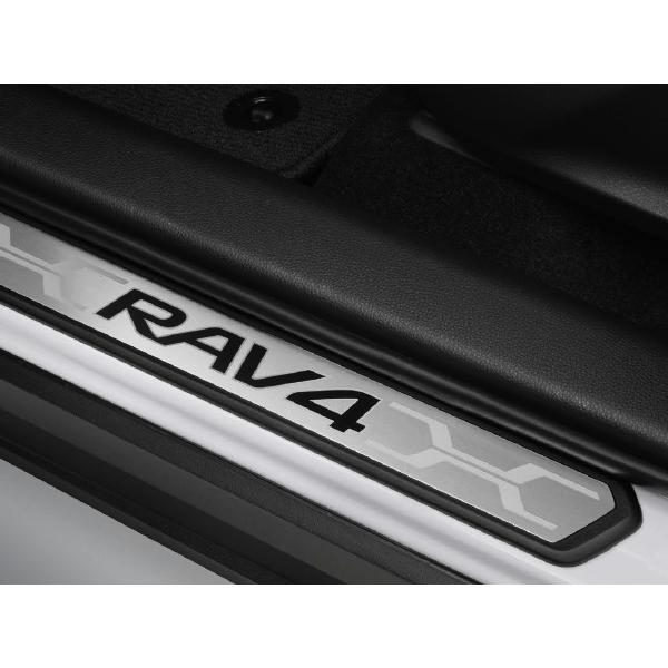 US TOYOTA 純正 RAV4 50系 スカッフプレート フロントリア4枚 USトヨタ純正 トヨタ RAV4 50系 スカッフプレート フロント リア 4枚