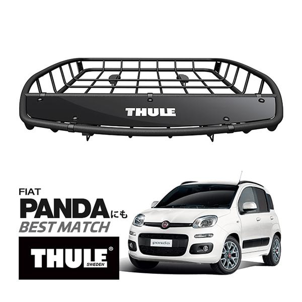 FIAT ルーフキャリア THULE THULE 正規品 キャニオンXT ルーフラック ルーフバスケット ルーフ