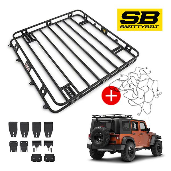 Smittybilt 正規品 ジープ JEEP JK ラングラー 4ドア用 DEFENDER RACK