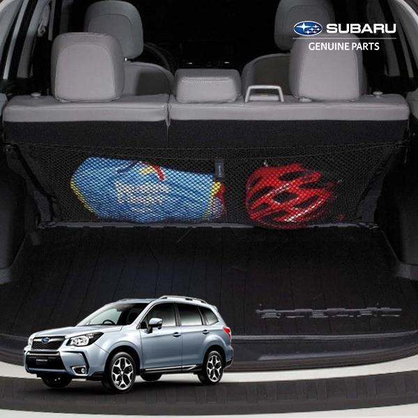 フォレスター用 USスバル純正カーゴネット 5代目フォレスター（SK系） USスバル純正 カーゴネット トランクネット 専用ラゲッジネット フック