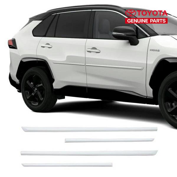 USトヨタ純正 RAV4 50系 ドアサイドモール/ボディサイドモールディング