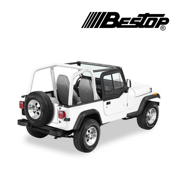 BESTOP 正規品 ジープ 97-06y TJ ラングラー スチールハーフドア車用