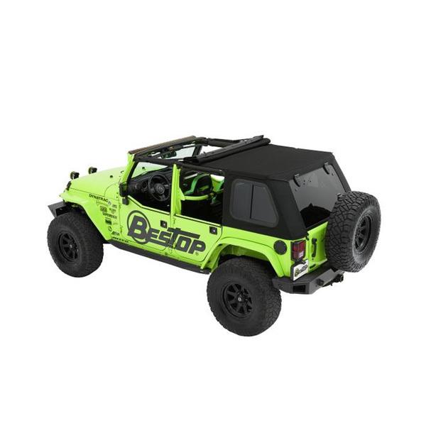 正規品】BESTOP Trektop Proハイブリッドソフトトップ ブラック