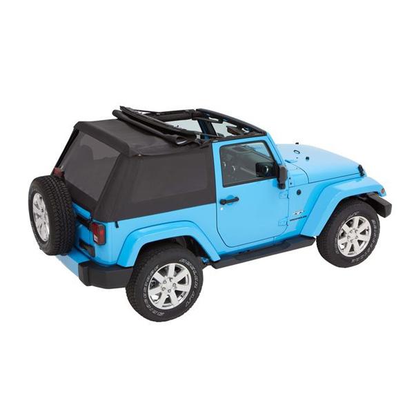 【美品】JKラングラー ソフトトップ 幌 BESTOP 正規品 ジープ JK ラングラー 2ドア Trektop Slantback ソフト