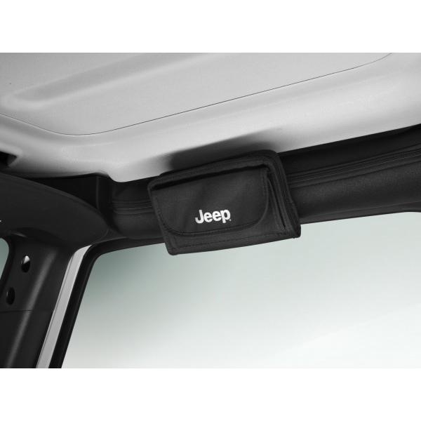 MOPAR純正 JEEPロゴ入 サングラスホルダー 小物入れ TJ JK JL