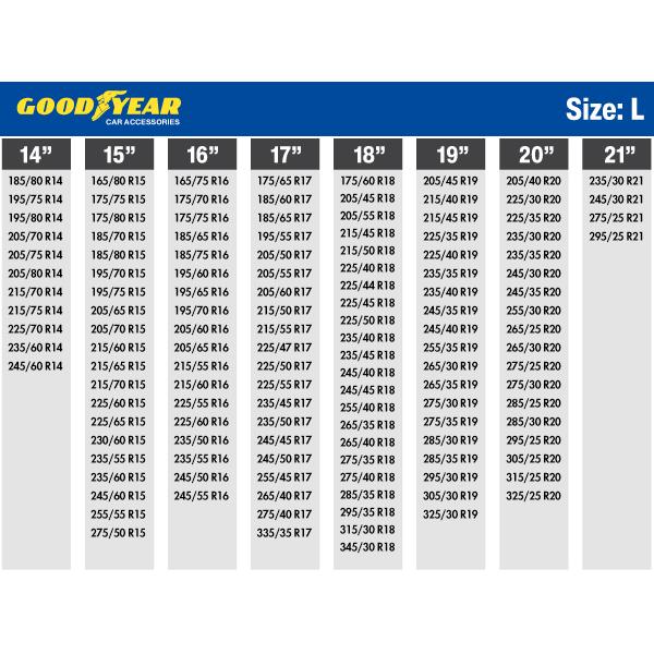GOODYEAR 正規品 スノーソックス 布製 タイヤチェーン CLASSIC L GOODYEAR 正規品 スノーソックス 布製 タイヤチェーン CLASSIC L