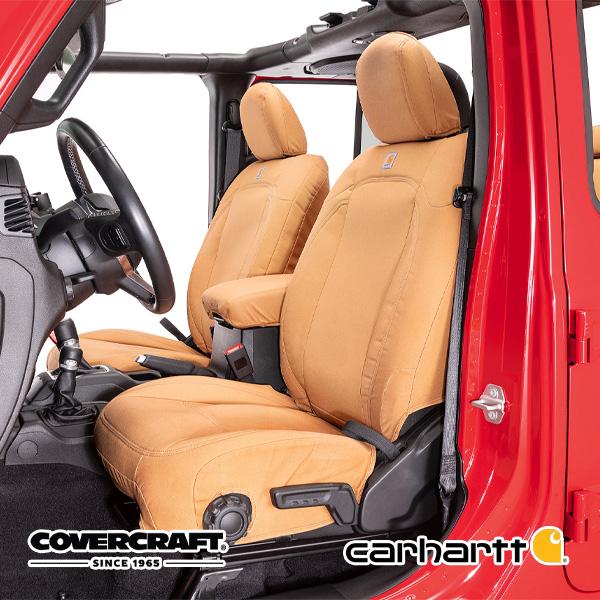 covercraft（カバークラフト） 正規品 シートカバー Carhartt ブラウン