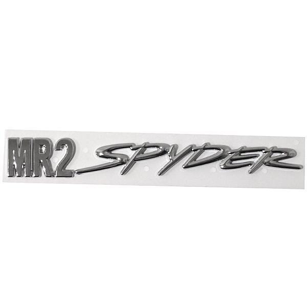 USトヨタ純正 MR2 Spyder ロゴ エンブレム TOYOTA MR-S