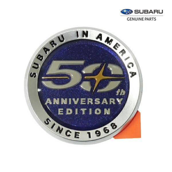 USスバル純正 SUBARU 汎用 生誕50周年 フェンダー エンブレム