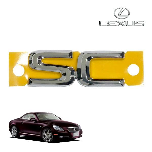 USレクサス純正 トヨタ ソアラ 40系 UZZ40 LEXUS SC430 リアエンブレム 