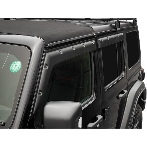 AVS スモークドアバイザー Jeep JLラングラー/JTグラディエーター AVS スモークドアバイザー Jeep JLラングラー/JT