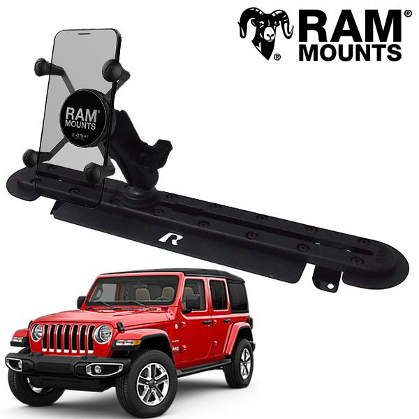 RAM MOUNTS 正規品 ジープ JL ラングラー | JT グラディエーター ラム