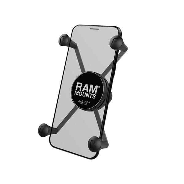 RAM MOUNTS ラムマウント Xグリップ スマホホルダー Lサイズ マウント+標準アーム+ベース 3点セット  JL ラングラー グラディエーター｜californiacustom｜02